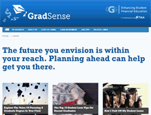 Tablet Screenshot of gradsense.org
